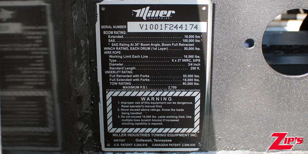 Picture of Vulcan V103 50 Ton Wrecker, XP850 Side Puller