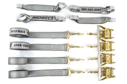 Picture of AW Direct 8 Point Tie-Down w/ Twisted Snap Hooks