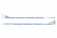 Picture of Trux Louvered "Glow Trim" Sleeper Panels - Peterbilt