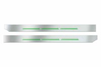 Picture of Trux Louvered "Glow Trim" Sleeper Panels - Peterbilt