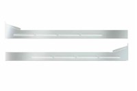 Picture of Trux Louvered "Glow Trim" Sleeper Panels - Peterbilt