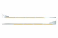 Picture of Trux Louvered "Glow Trim" Sleeper Panels - Peterbilt