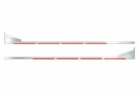 Picture of Trux Louvered "Glow Trim" Sleeper Panels - Peterbilt