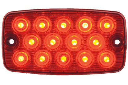 Picture of Maxxima Low Profile Red Stop / Tail / Turn Light w/ 14 LEDs