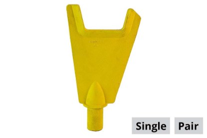 Picture of Miller Tall Axle Fork- 4.5" Wide Opening