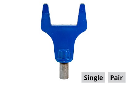 Picture of AW Direct Wide Rear Axle Fork - 5.5" Wide Opening