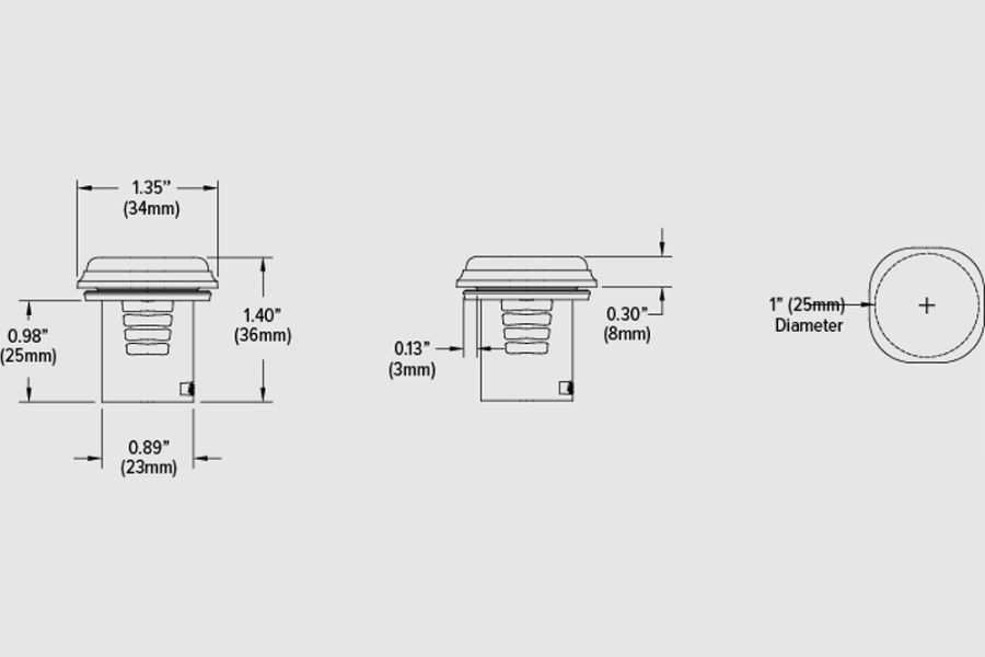 Picture of Whelen VXE Dual-Color Warning Light