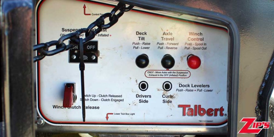 Picture of 2023 Talbert 53' 4053TA Sliding Axle Industrial Trailer, 23168