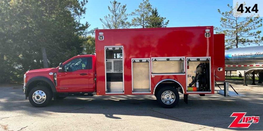 Picture of 2024 Zip's RSB Road Service Body, Ford F600SD 4X4, 19251