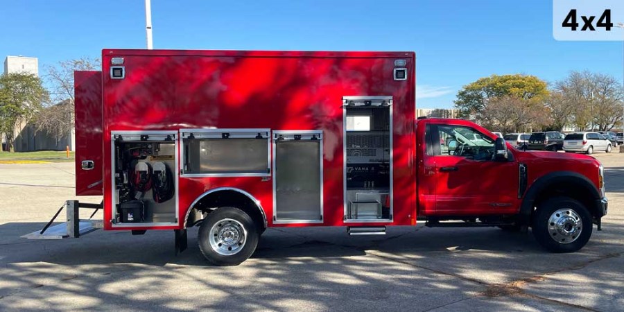 Picture of 2024 Zip's RSB Road Service Body, Ford F600SD 4X4, 19251