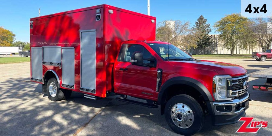 Picture of 2024 Zip's RSB Road Service Body, Ford F600SD 4X4, 19251