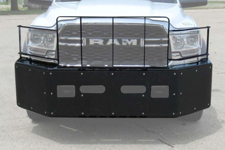 Picture of Diversified Push Bumper Dodge Ram 4500/5500 2019+ with Grille Guard andWinch Mount Bracketry