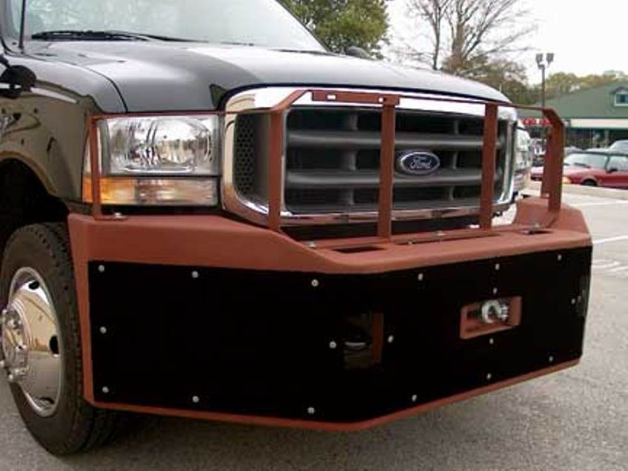 Picture of Diversified Push Bumper Ford F250/F350 2x4 SuperDuty 2011-2015 with Winch Mount and Grille Guard