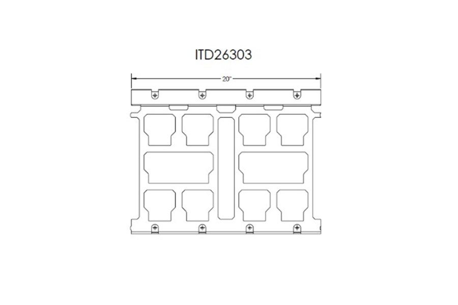 Picture of In The Ditch Mounting plate for Milwaukee Packouts