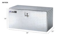 Picture of AW Direct Heavy-Duty Aluminum Underbed Tool Box