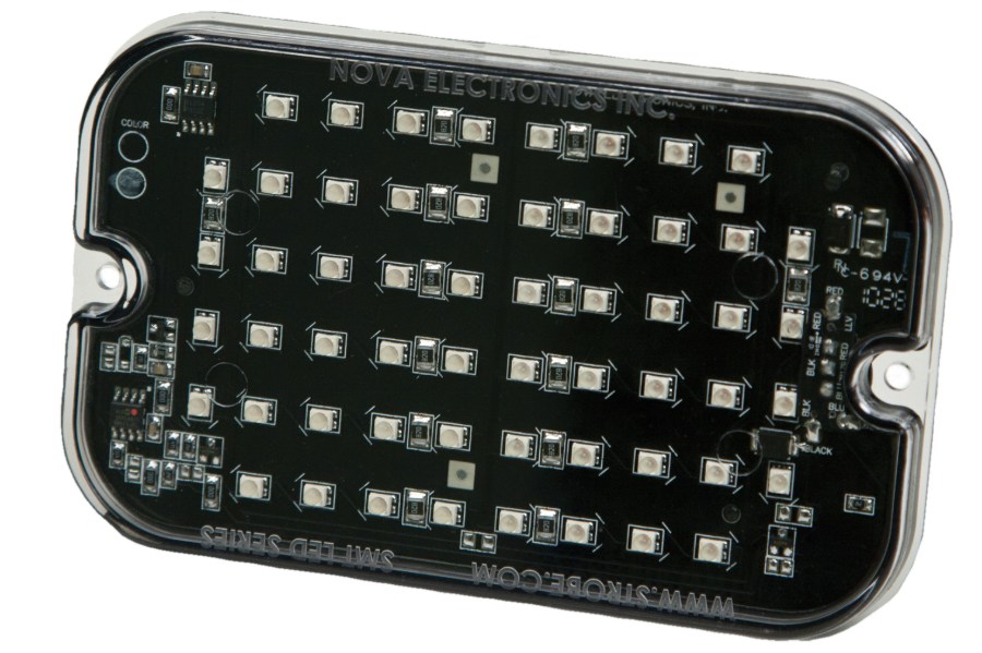 Picture of AW Direct Red Lens LED Flashing Warning Light