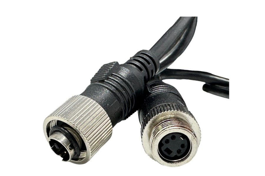 Picture of Safety Vision Camera Cables Both ends have threaded Connectors