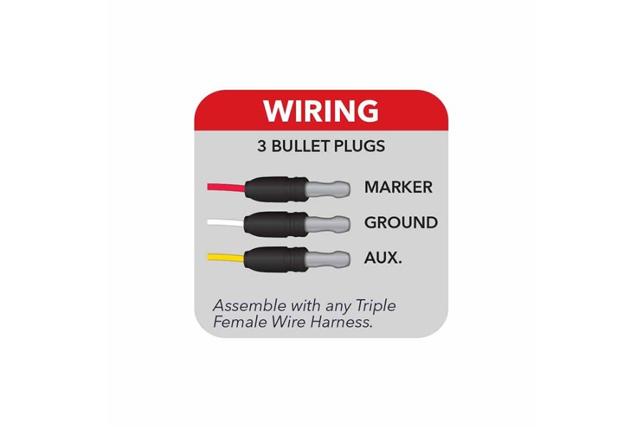 Picture of Trux Marker to Auxiliary Round LED Light - 2 Diodes