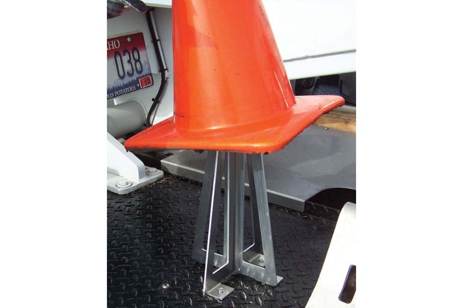 Picture of Zip's 28" Aluminum Vertical Safety Cone Holder