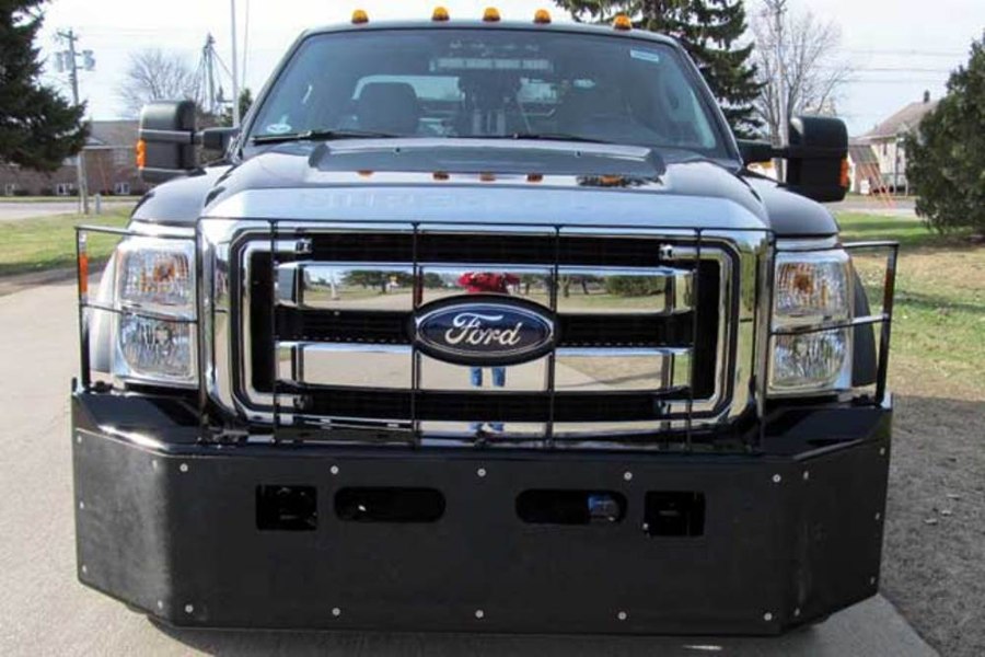 Picture of Diversified Push Bumper Ford F250/F350 SuperDuty 2017-2021 with Grille Guard