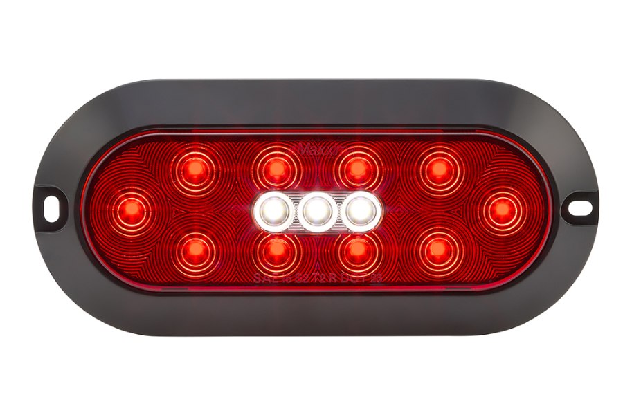 Picture of Maxxima 6" Oval Hybrid S/T/T & Back-Up - Surface Mount