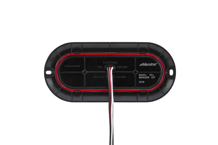 Picture of Maxxima 6" Oval Hybrid S/T/T & Back-Up - Surface Mount