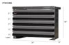 Picture of CTech 5 Drawer Black Toolbox Systems