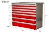 Picture of CTech 7 Drawer Red Toolbox Systems