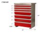 Picture of CTech 7 Drawer Red Toolbox Systems
