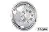 Picture of Phoenix Stainless Steel D.O.T. Dual Wheel Simulator Set 16" 8 Lu, 4 HH Wheels '99 - '02 Dodge 3500