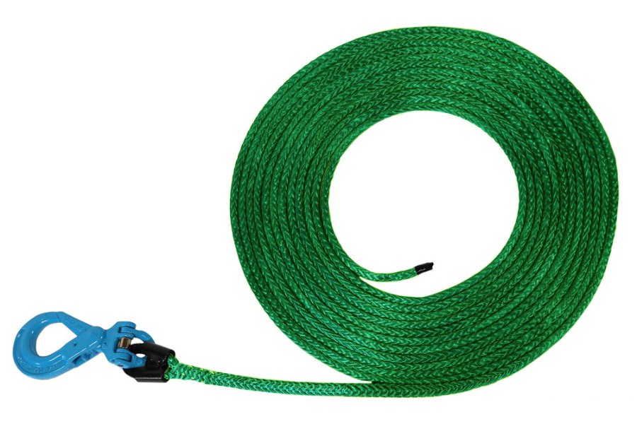 Picture of AmSteel-Blue Synthetic Winch Lines w/ Self-Locking Hook | 9/16" - 7/8"