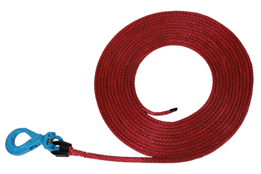 Picture of AmSteel-Blue Synthetic Winch Lines w/ Self-Locking Hook | 9/16" - 7/8"