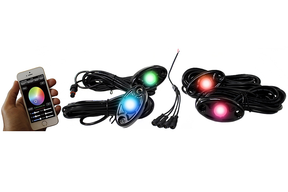 4 LED's